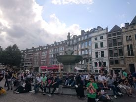 Kundgebung Aachen am Markt 20-08-2016